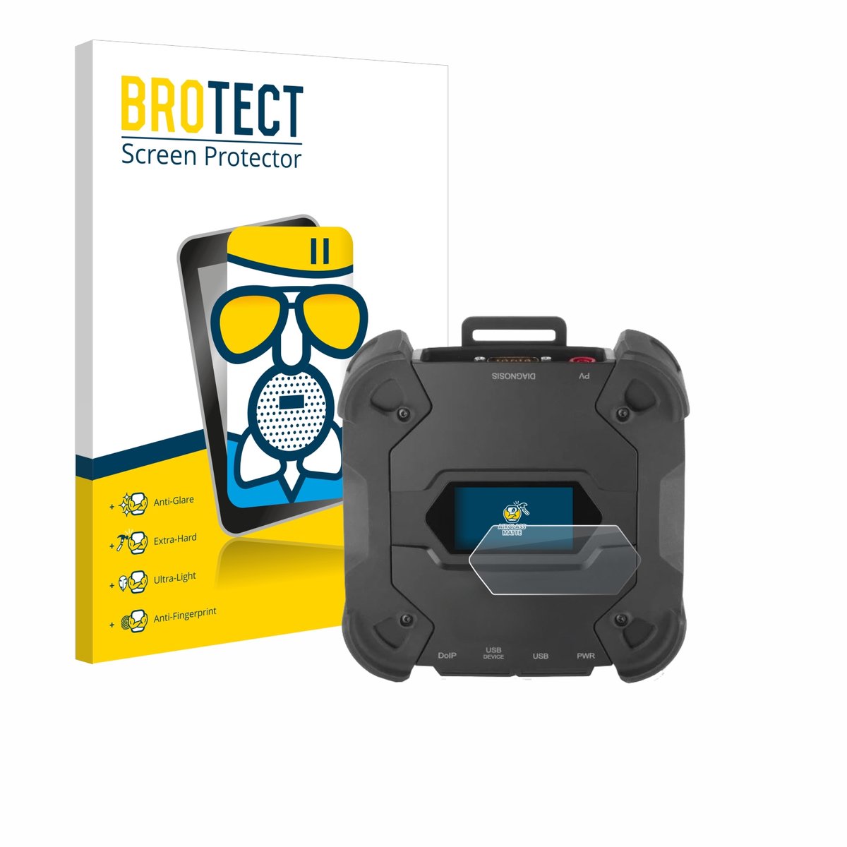 BROTECT - Screenprotector voor Texa TXT MULTIHUB - Folie Beschermfolie Beschermglas matte