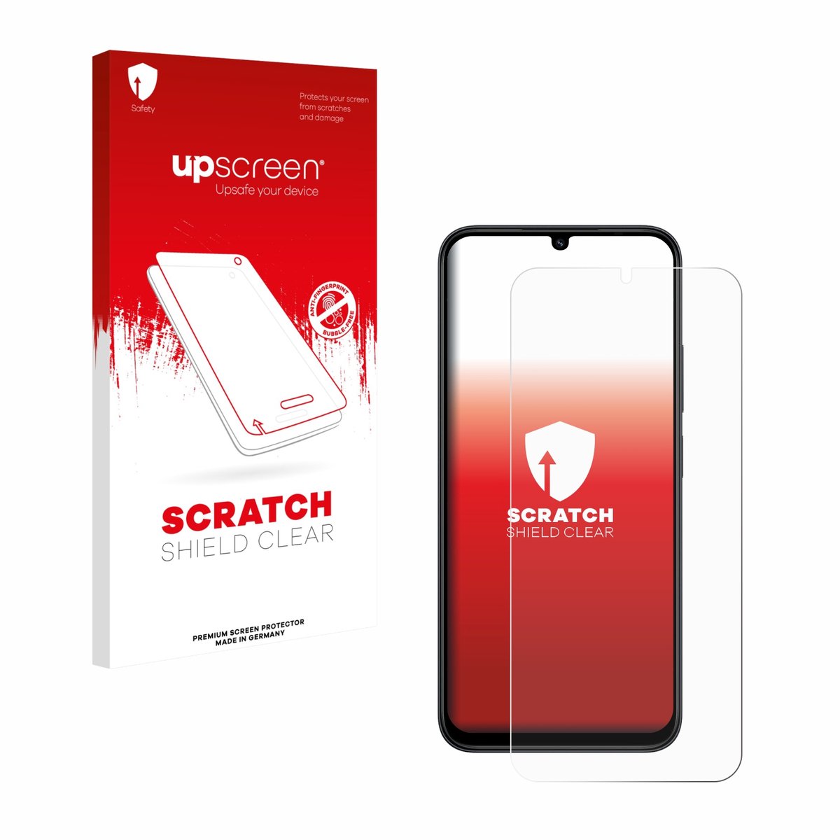 upscreen - Screenprotector voor Xiaomi Redmi 15C - Folie Beschermfolie transparant