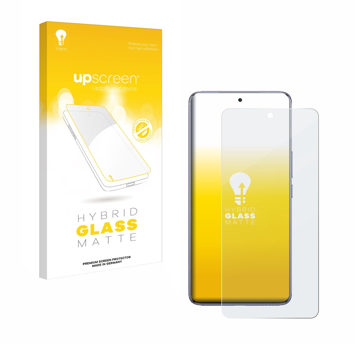 upscreen - Screenprotector voor Vivo T4 - Folie Beschermfolie Beschermglas matte