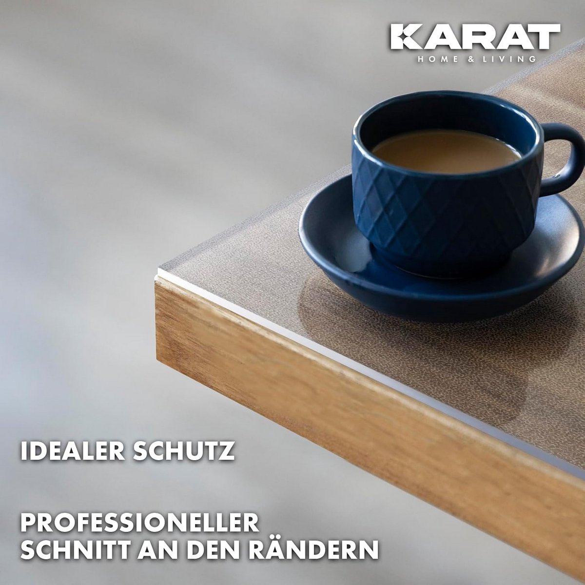 Transparante matte tafelfolie bescherming 1,6 mm - meerdere maten en kleuren