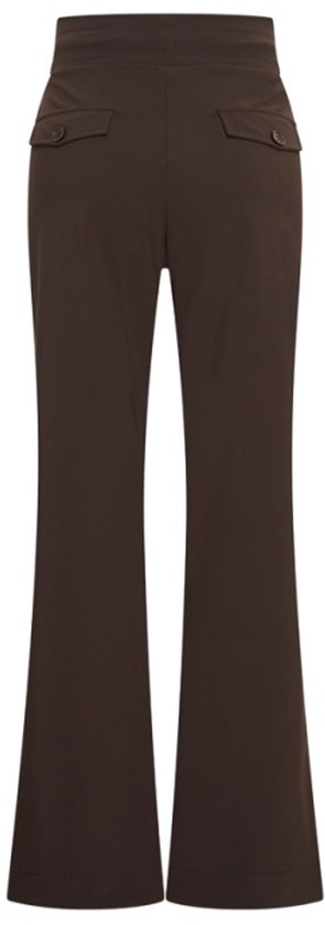 MI PIACE - Pantalon Travel Bonded 202631 Espresso