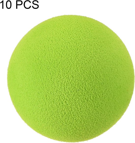 10 Stuks Golf Trainingsballen - EVA Schuim Oefenballen 42mm voor Binnen Swing Training van Merkloos — afbeelding 4