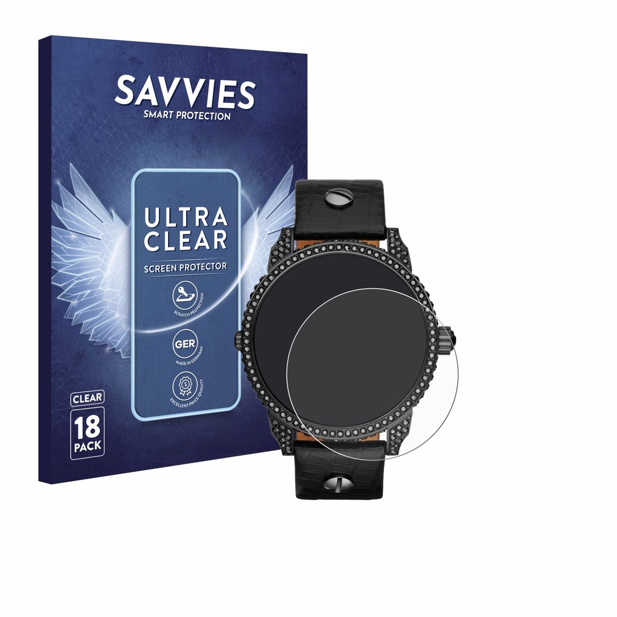 Savvies - Screenprotector voor Diesel Mini Daddy - Folie Beschermfolie transparant 18 Stuks