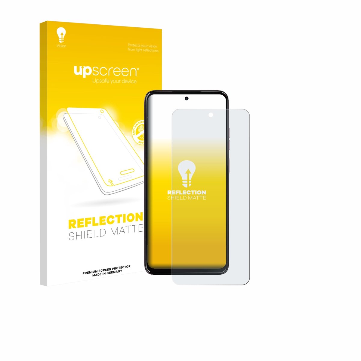 upscreen - Screenprotector voor Motorola Moto G17 - Folie Beschermfolie anti glare matte