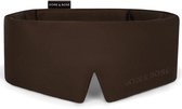 Dore & Rose - Slaapmasker - Oogmasker - Zijden Slaapmasker Voor Mannen en Vrouwen - Deep Sleep Mask - Eye Mask - Verduisterend - Wallen - Brown