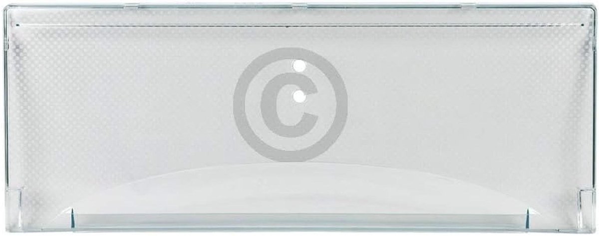 Schuifladepaneel voor Koelkast Vrieskast 390x151mm Transparant