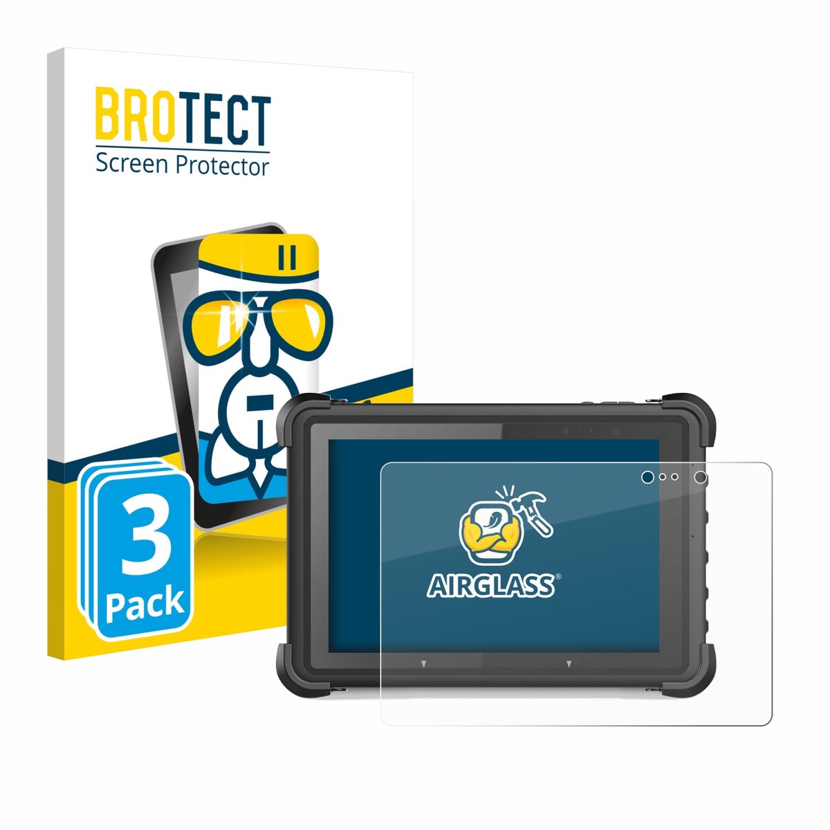 Screenprotector 3 Stuks voor MSI ND52 Beschermglas transparant