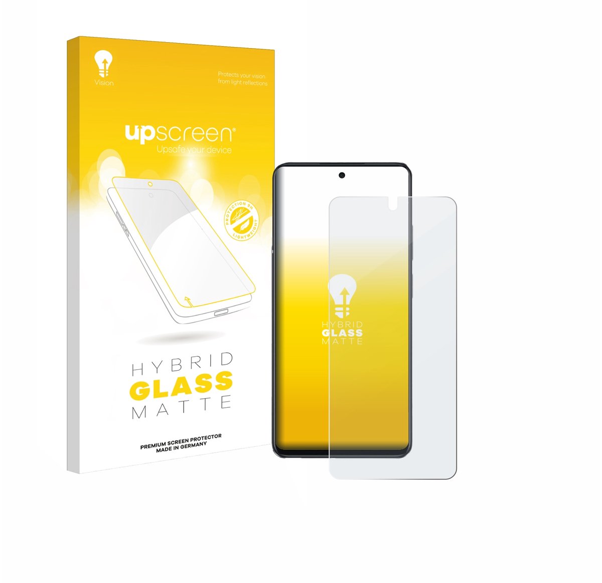upscreen - Screenprotector voor Oppo A40 - Folie Beschermfolie Beschermglas matte
