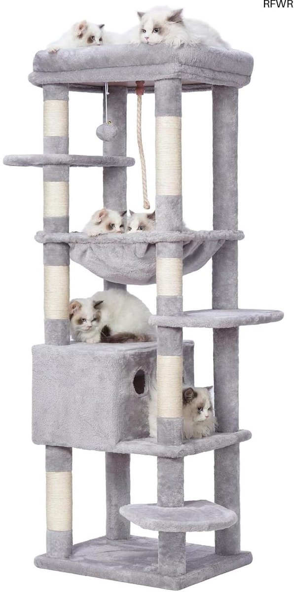 Krabpaal voor Zware Katten - Krabton - Kattenbak Ligplaats