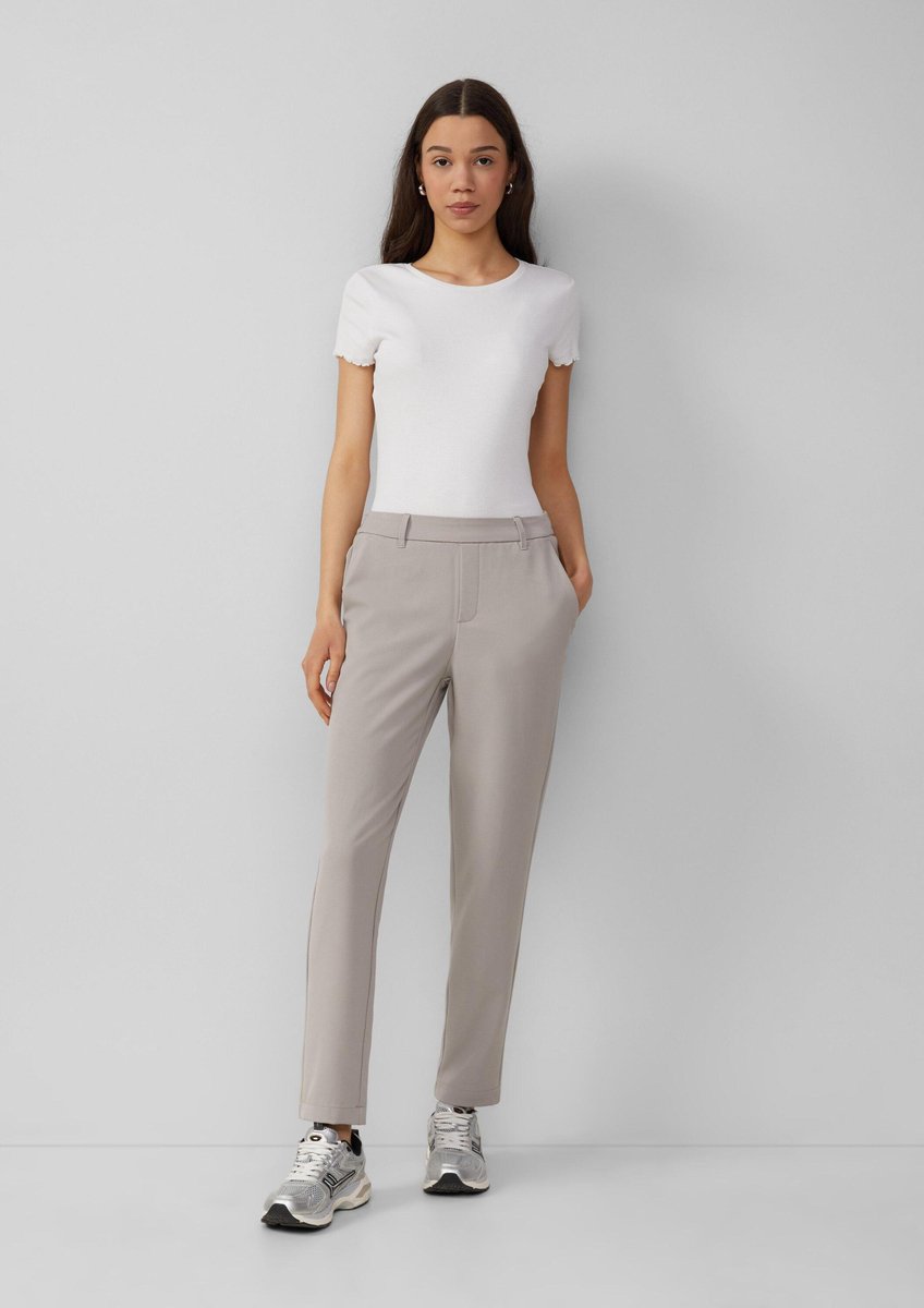 Broek met elastische band