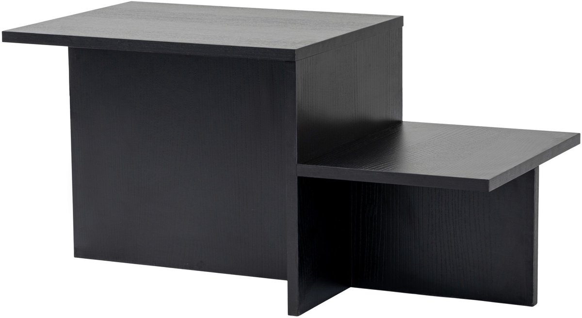 Skye Decor Houten salontafel "Harmony" 80 x 40 x 40 cm - Zwart hout