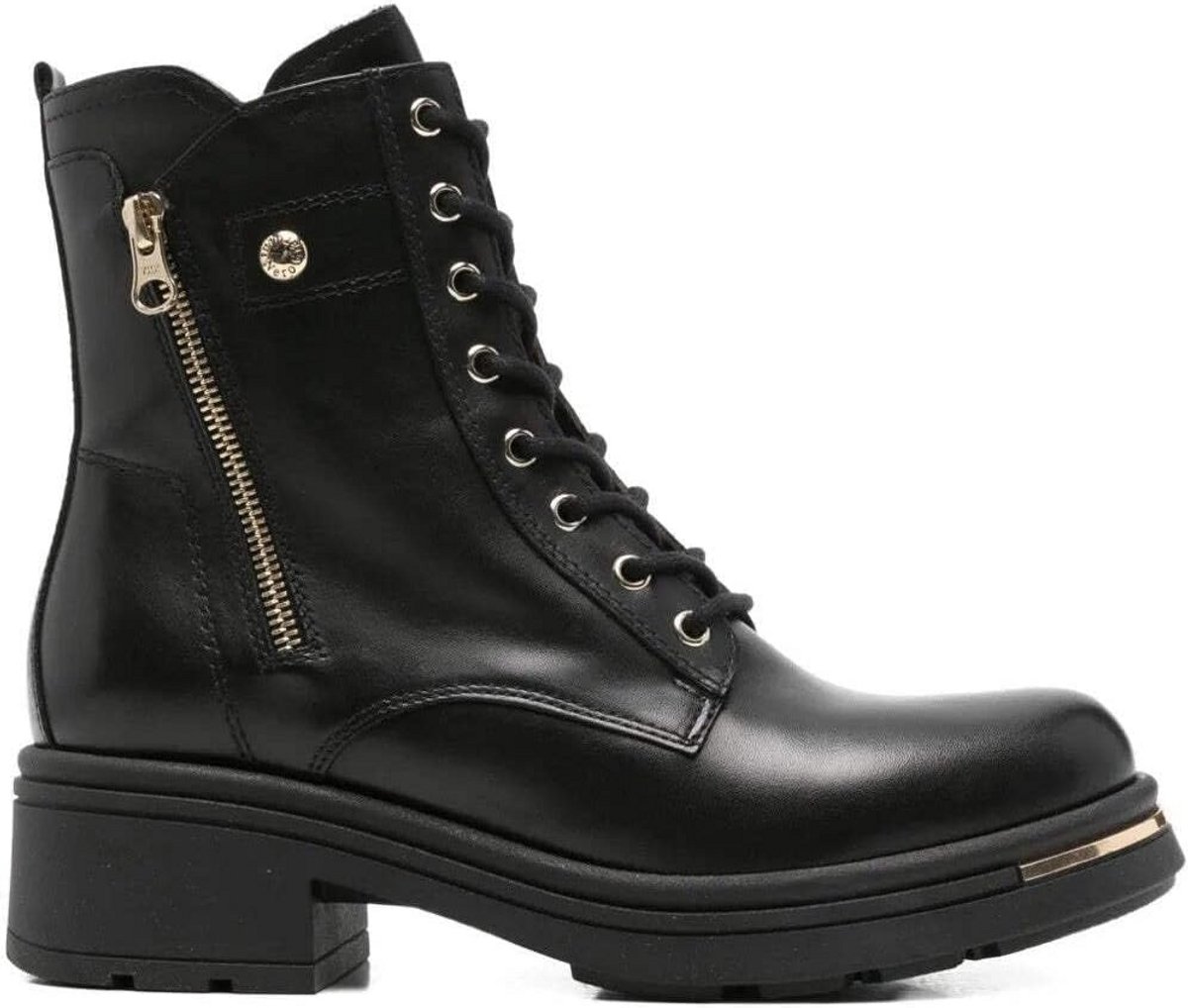 Dames Veterboots van Leer
