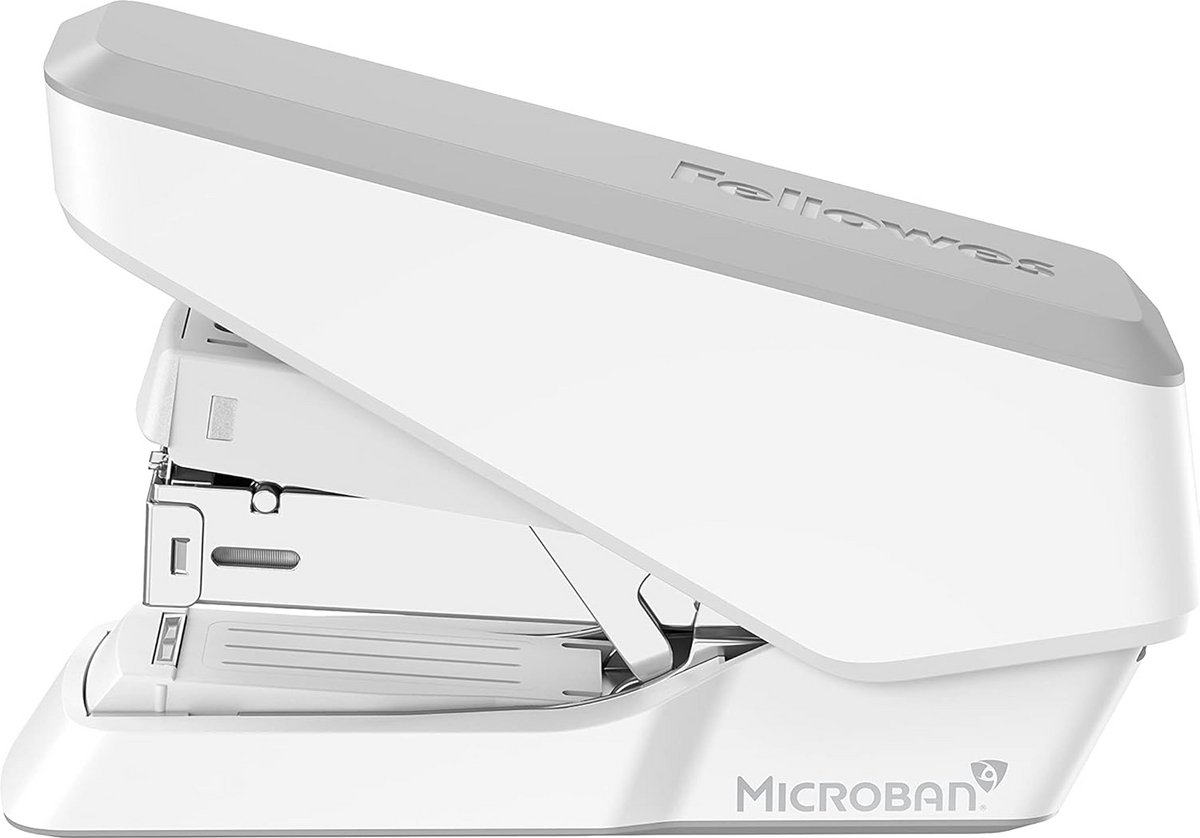 Halfstrip nietmachine met grote capaciteit voor 40 vel - Wit