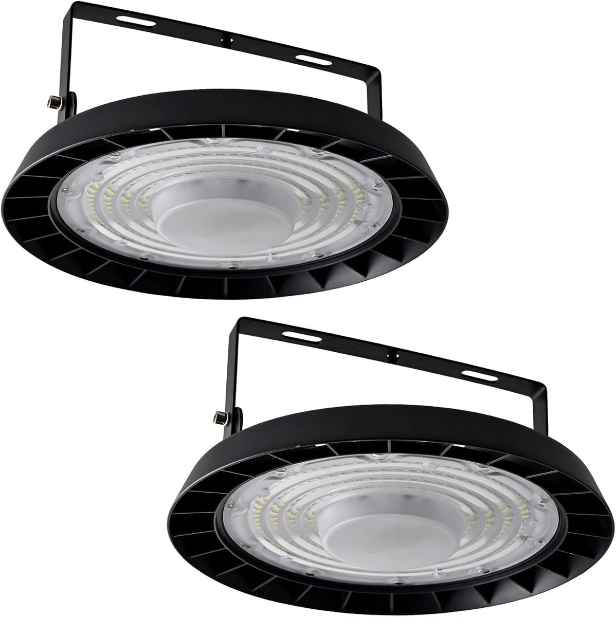 Krachtige LED Werklamp Spot 100W IP65 Koudwit - Geschikt voor Werkplaats en Magazijn (Set van 2)