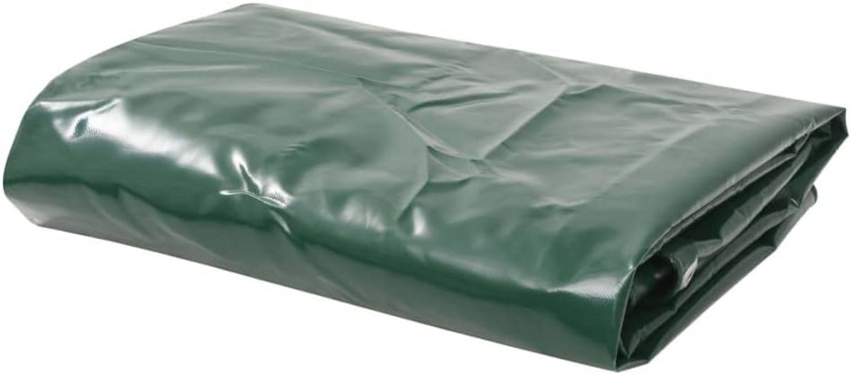 Sterk Afdekzeil 650 g/m² Groen Beschermhoes voor Tuinmeubelen en Hout