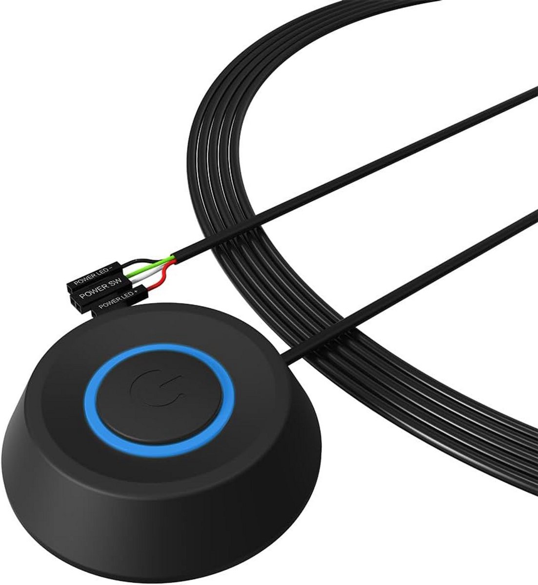 Universele Aan/Uit Schakelaar met 2 Meter Kabel voor PC en Desktop