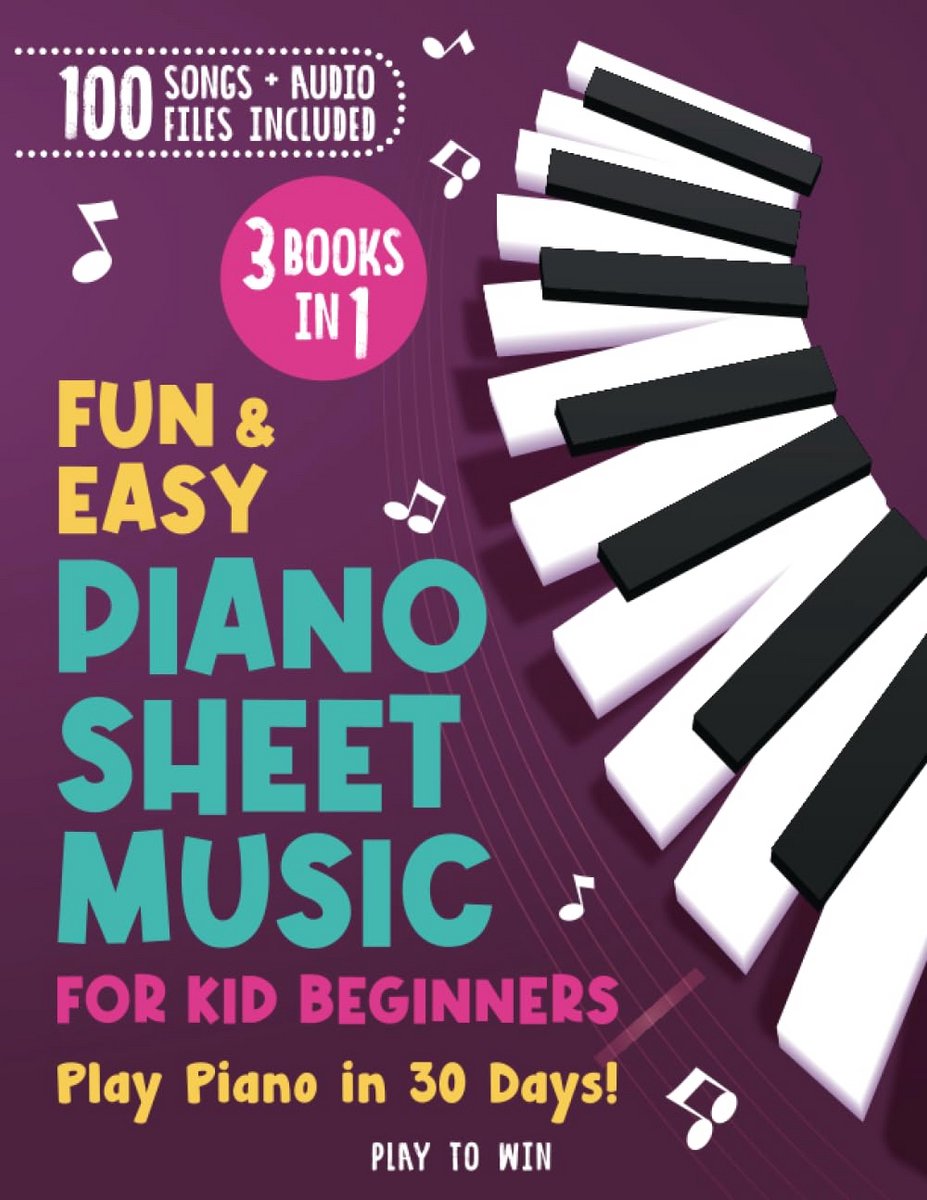 Eenvoudig Leerboek Piano: 3-Delige Set voor Beginners om Snel Piano te Leren Spelen