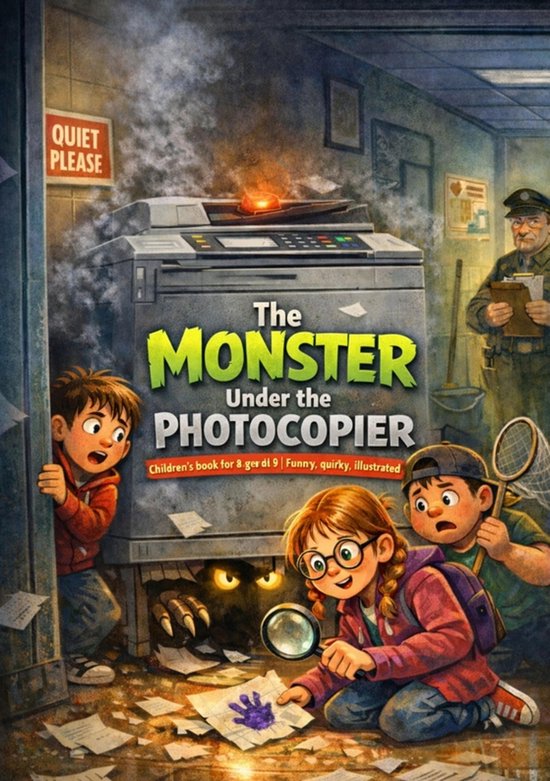 The Monster Under the Photocopier - cover