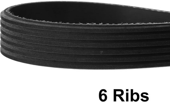 Multi V Riem Poly V-Riem 6 Ribben 1330 mm Lengte Multi Wedge EPDM Rubber | bol