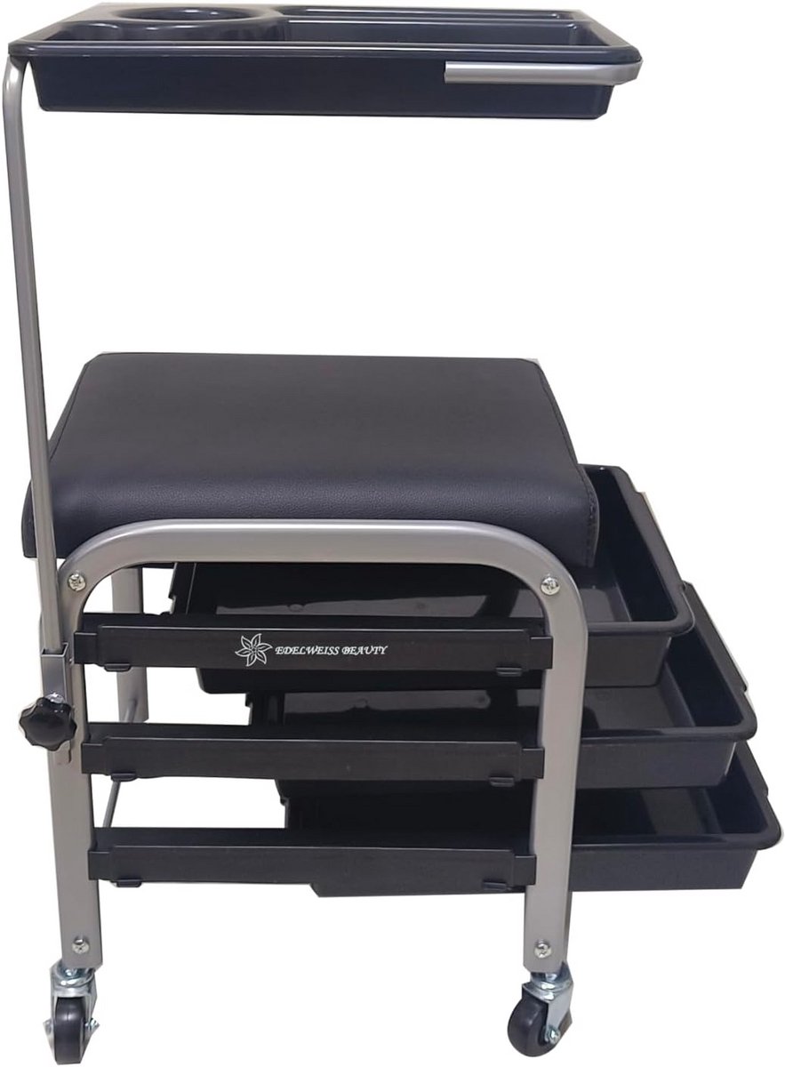 Professionele Manicure en Pedicure Trolley Zwart - Mobiel Nagelstyling Werkstation