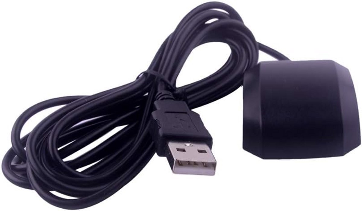 USB GPS Dongle met M8 Chip en Externe Antenne voor Windows en Linux