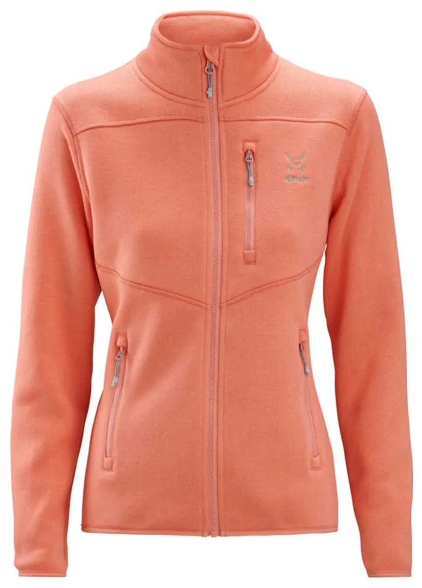 Altus Odyssey G30 Fleece Met Volledige Rits Oranje S Vrouw