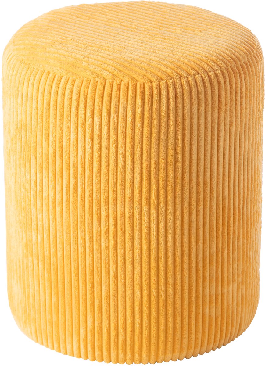 J-Line kruk Colorful - hout - perzik