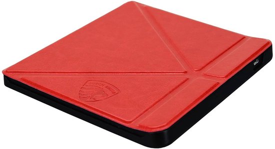 Origami Sleepcover Geschikt voor Tolino Epos 3 Hoes Rood * van Origami Sleepcover — afbeelding 4