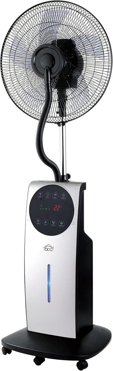 Ventilator met Luchtbevochtiger Ionisator en Anti-Mug Functie