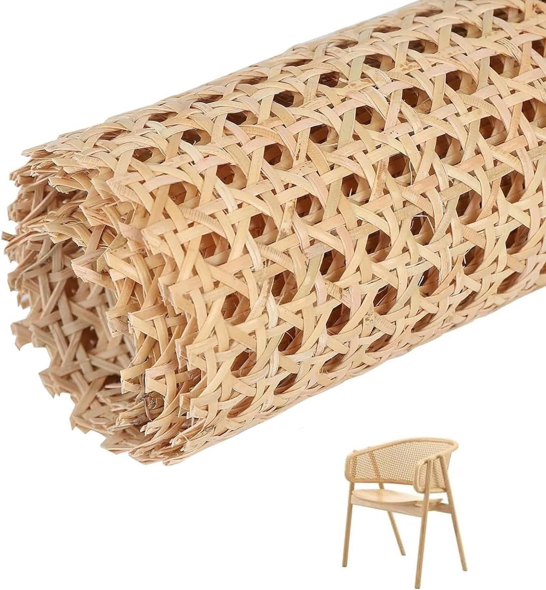 95 cm rotan riem voor caning projecten en woondecoratie - set van 40 rotan strips