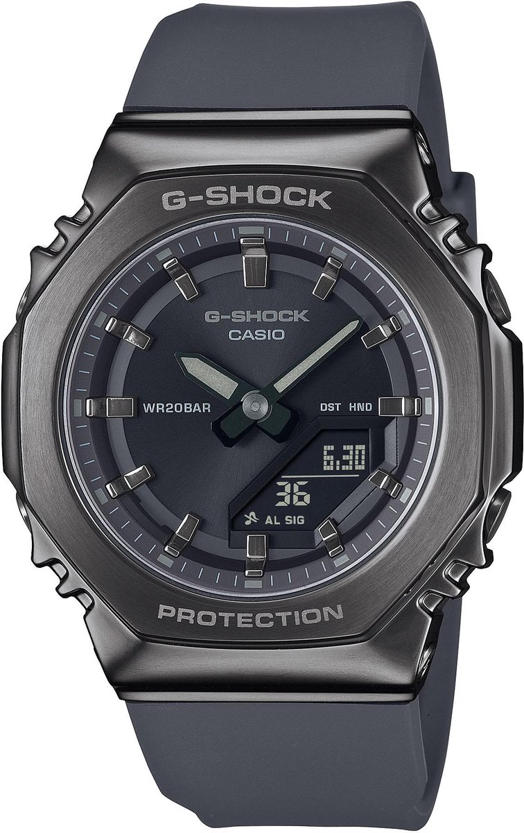 Casio G-Shock GM-S2110B-8AER Horloge - Kunststof - Zwart - Ø 40 mm