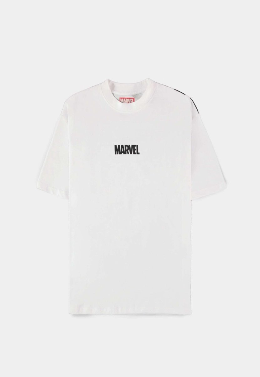 Spider-Man Split Comic Heren T-shirt - wit - L