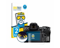 BROTECT - Screenprotector voor Nikon Z6 III - Folie Beschermfolie transparant volledig dekking - 2 Stuks