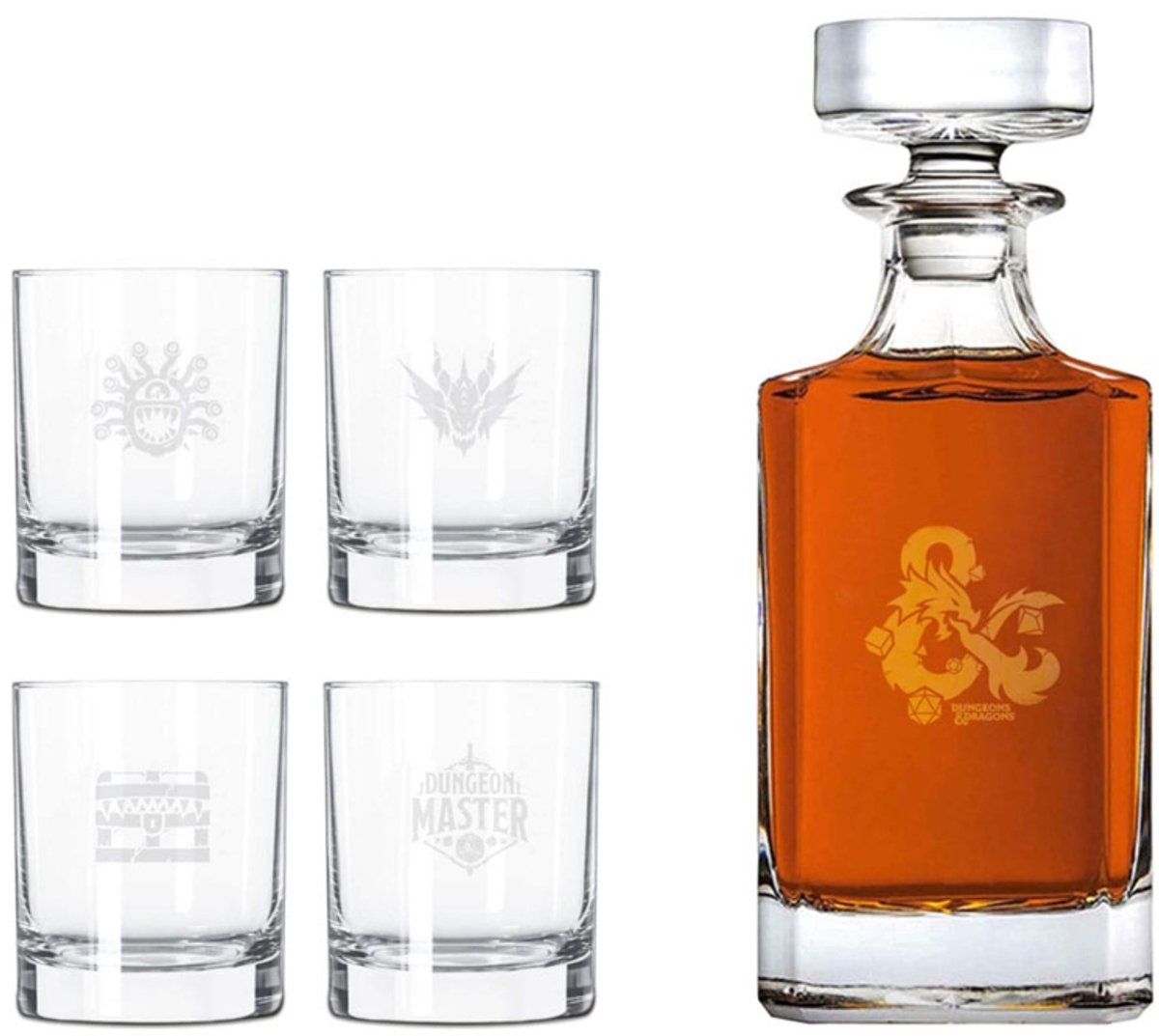 Dungeons & Dragons Whiskey Set