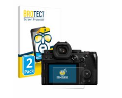 BROTECT - Screenprotector voor Panasonic Lumix DC-S5II - Folie Beschermfolie transparant 2 Stuks