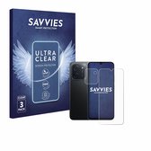 Savvies - Screenprotector voor Xiaomi Poco C85 (Voor+Camera) - Folie Beschermfolie transparant 6 Stuks