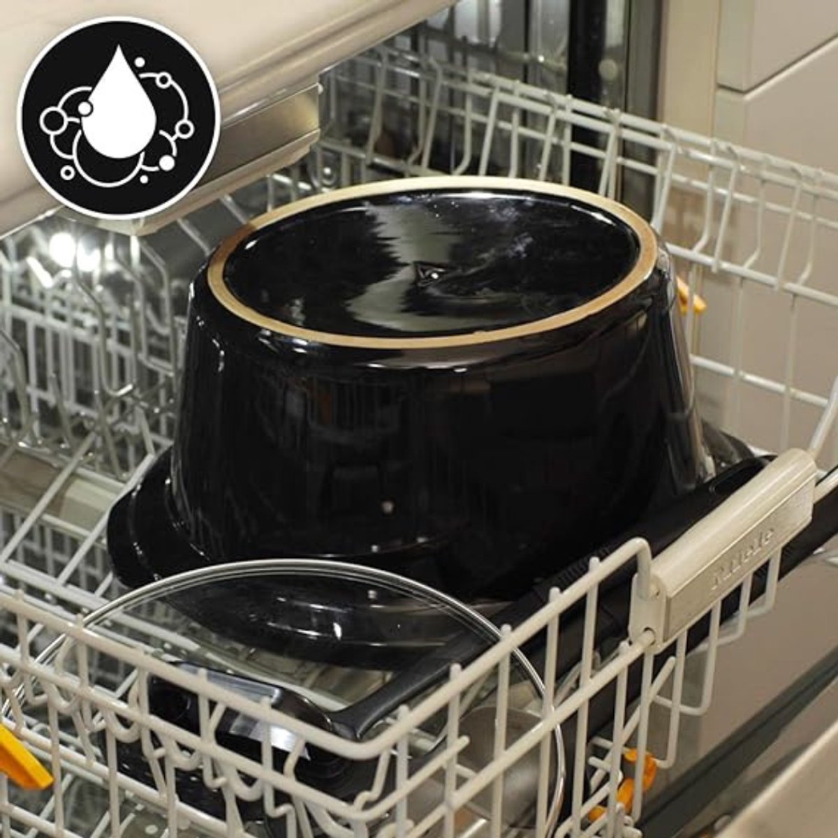 Zyrex® Slowcooker met Timer - Rood - 24cm x 31cm x 33cm - afbeelding 3