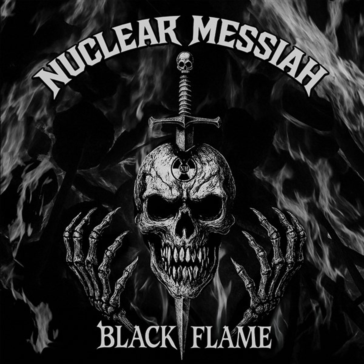 Nuclear Messiah - Black Flame (LP) (Coloured Vinyl)