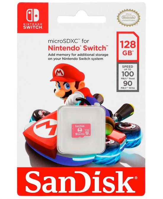 SanDisk Extreme MicroSDXC 128 GB voor Nintendo Switch | bol