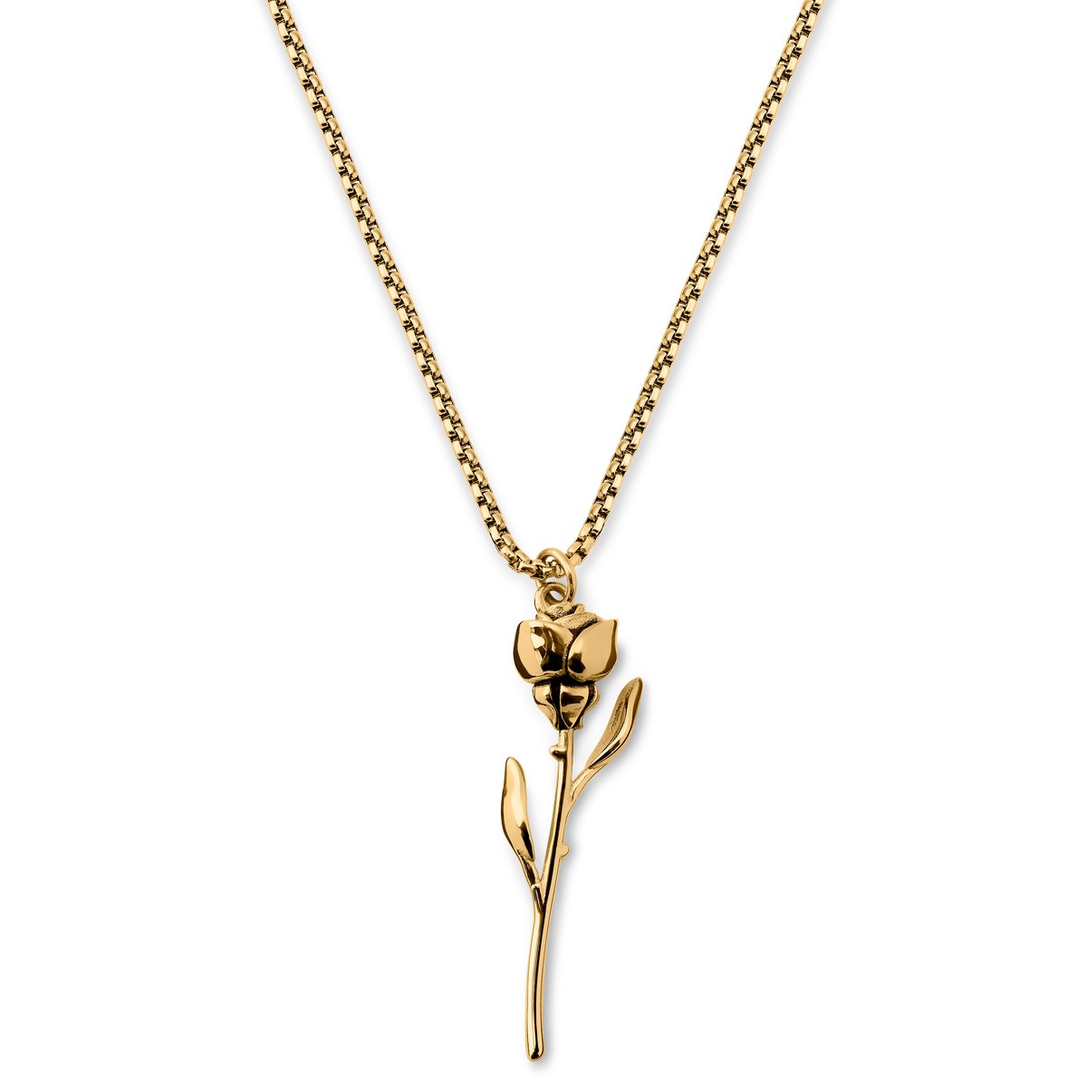 Egan | Goudkleurige Rozenketting
