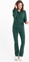 Groene Broek/Pantalon van Je m'appelle - Dames - Travelstof - Maat L - 1 maat beschikbaar