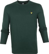 Lyle and Scott - Trui Donkergroen - Heren - Maat XL - Regular-fit