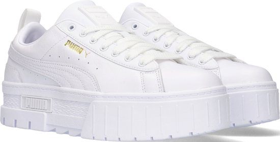 Puma Mayze Classic Wn's Lage sneakers - Leren Sneaker - Dames - Wit - Maat  40 | bol.com
