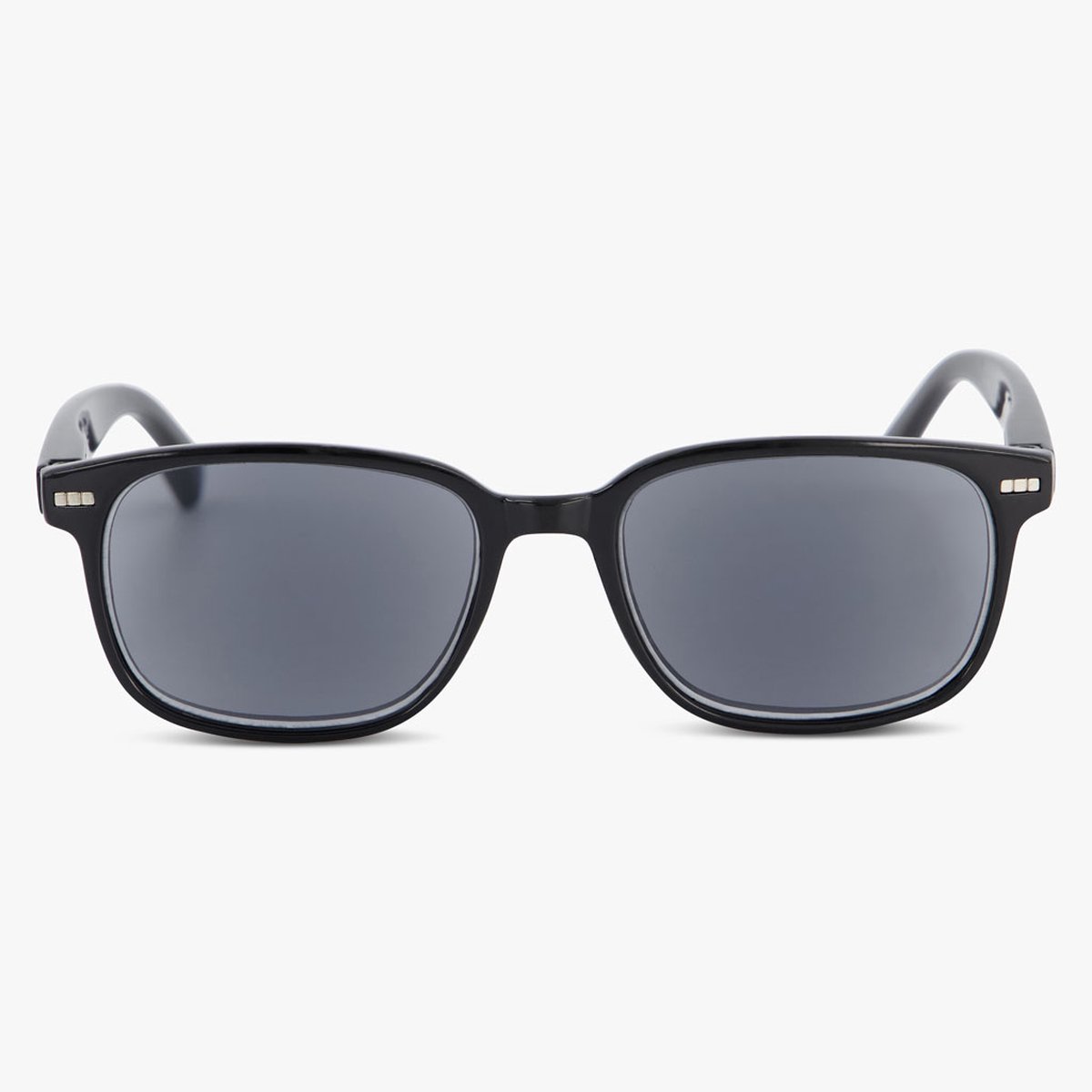 Five2One-Eyewear Zonneleesbril Dune Shiny Solid Black - +3,5 sterkte