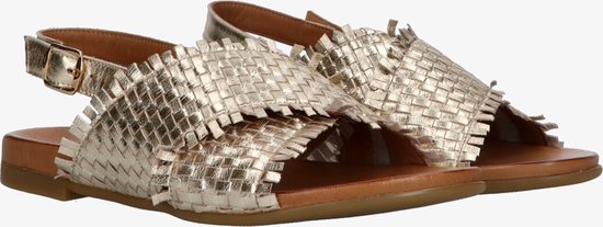 Tango Mila 33 Sandalen - Dames - Goud - Maat 41 | bol.com