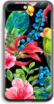 Case Company® - iPhone 7 PLUS hoesje - Papegaaien - Soft Cover Telefoonhoesje - Bescherming aan alle Kanten en Schermrand