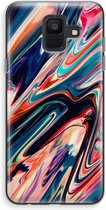 Case Company® - Samsung Galaxy A6 (2018) hoesje - Quantum Being - Soft Cover Telefoonhoesje - Bescherming aan alle Kanten en Schermrand