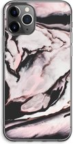 Case Company® - iPhone 11 Pro Max hoesje - Roze stroom - Soft Cover Telefoonhoesje - Bescherming aan alle Kanten en Schermrand