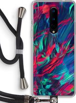 Case Company® - OnePlus 8 hoesje met Koord - Pilgrims Of The Sea - Telefoonhoesje met Zwart Koord - Bescherming aan alle Kanten en Over de Schermrand