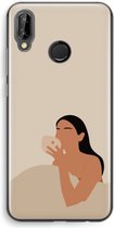 Case Company® - Huawei P20 Lite hoesje - Fresh coffee - Soft Cover Telefoonhoesje - Bescherming aan alle Kanten en Schermrand